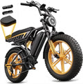 🔥 Bicicleta Elétrica para Adultos, Bateria de 48V 15Ah, Motor com Potência Máxima de 1500W, Pneus Fat Tire 🔥