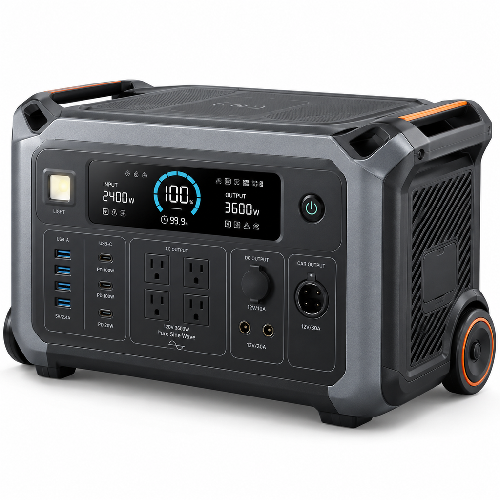 Estación de Energía Portátil 3072Wh | 3600W